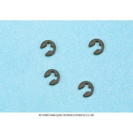 Circlip para eje 2 mm